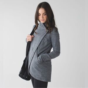 Lululemon That's A Wrap Heathered Snow
Slub Coal